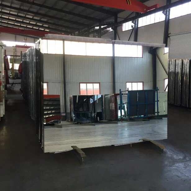 Высококачественное Безрамное 1,5 мм 1,8 мм прозрачное листовое стекло алюминиевое зеркало по низкой цене