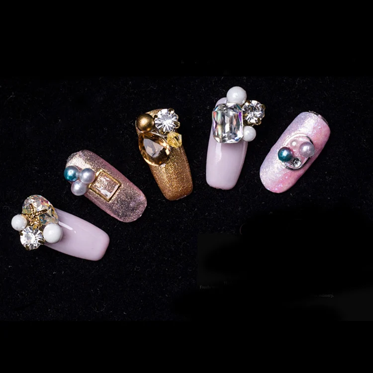 卸売美容韓国合金ネイルアートグリッタークリスタルラインストーンジュエリーデザイン3dネイルアートアクセサリーネイルアートデコレーション Buy ネイルアート合金クリスタル 卸売美容韓国合金ネイルアート リングリッタークリスタルラインストーンデザイン 3d