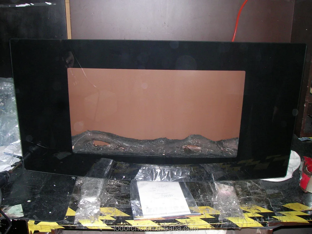 Wall Mounted Electric Fireplace With Artificial Fire Flame