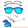 M BLACK/S SILVER-BLUE