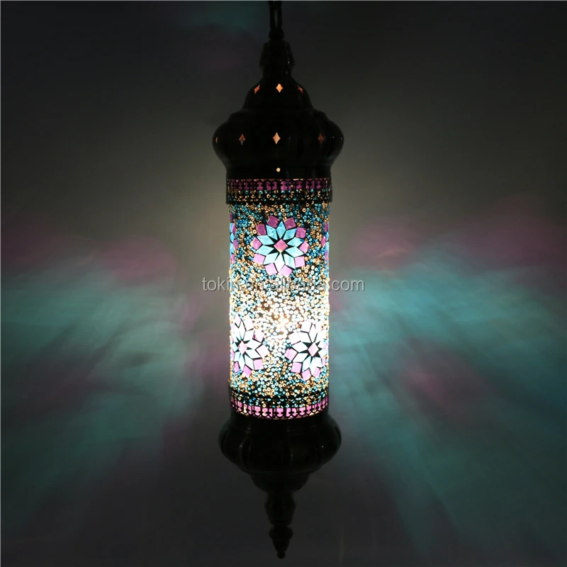 handmade Mosaic Art single Turkish Lamps Chandelier CL1R01