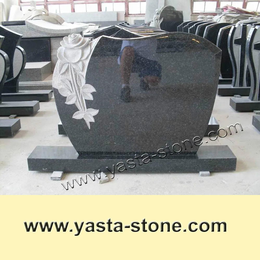 現代の黒い花崗岩の花の彫刻墓石墓石 Buy 花彫刻墓石墓石 黒御影石花彫刻墓石墓石 現代黒御影石花彫刻墓石墓石 Product On Alibaba Com