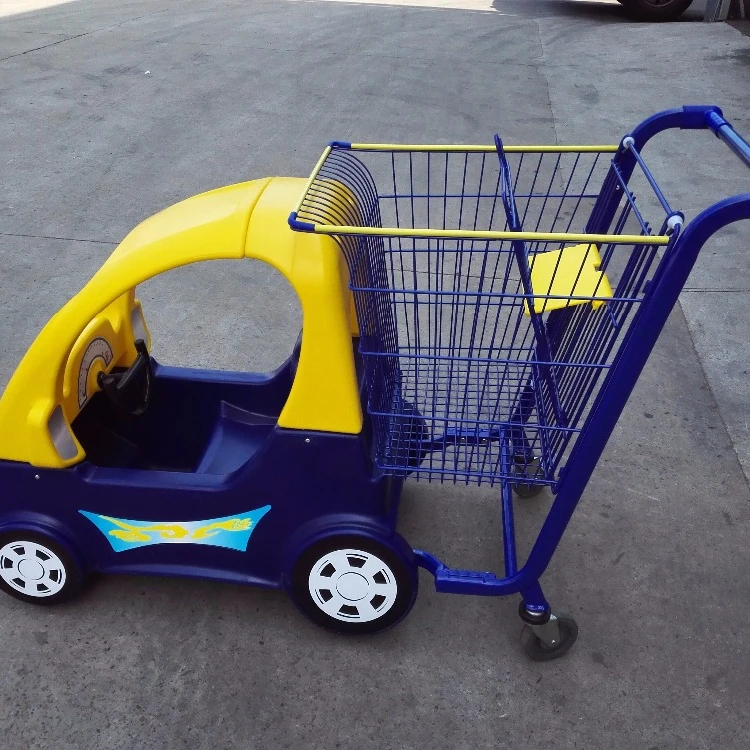 chariot de supermarché enfant avec voiture jouet