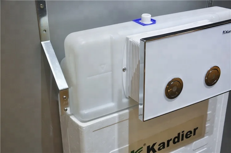 air Plate Dual Flush Pneumatic Toilet Flush Water Cistern tank for Standing Floor Toilet