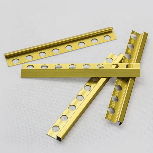 Factory Supply Ceramic Edge Protective Profile End Caps for Aluminum Tile Trim