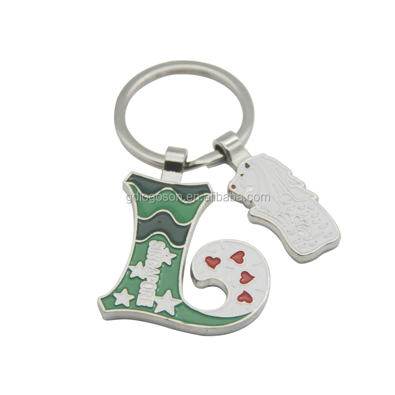 Portachiavi Portafortuna A Trifoglio - Set Di 4 In Lega Di Zinco, Verde, Per Regali - Foto 12