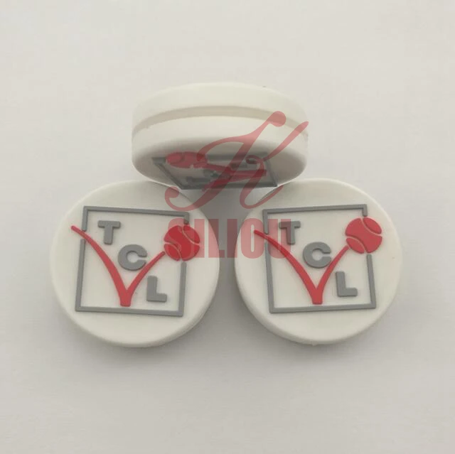 Демпфер с логотипом клуба, демпфер для тенниса с логотипом на заказ, детские подарки, демпфер для теннисной ракетки