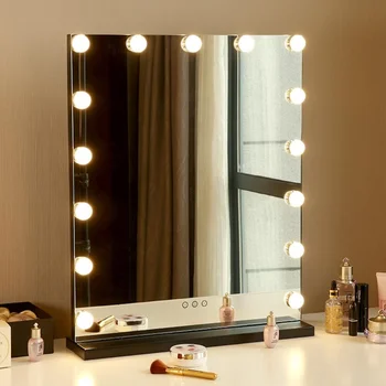 Specchio di Hollywood con luce grande specchio per il trucco illuminato  Vanity Makeup Mirror Sma