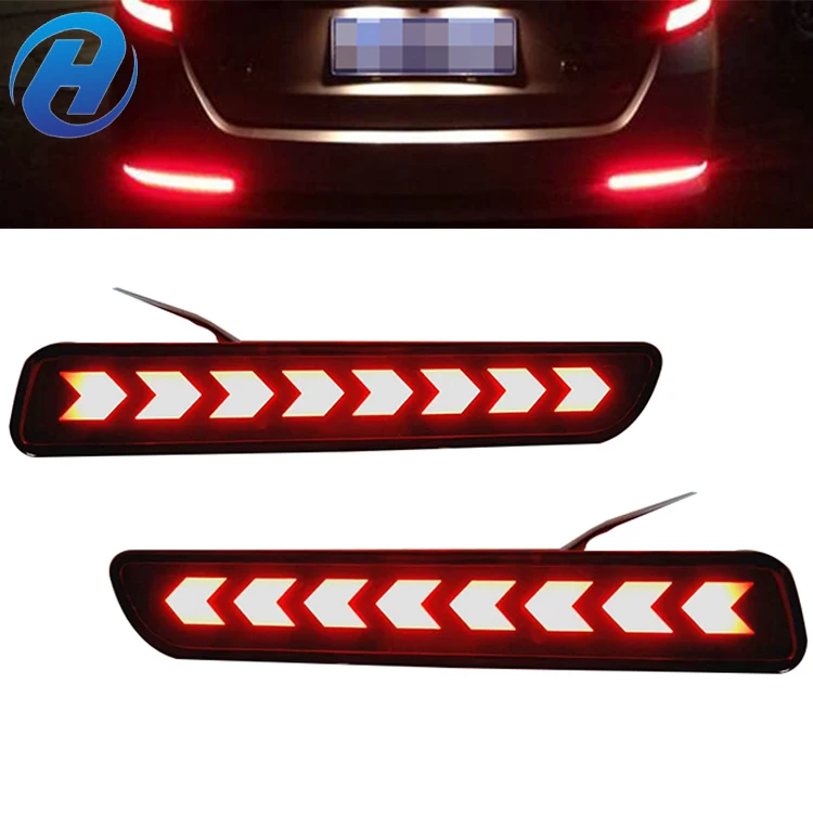 Hgd Led Reflector For Suzuki Ertiga Ciaz Vitara S Cross Sx Splash Car Brake Lights Rear Bumper