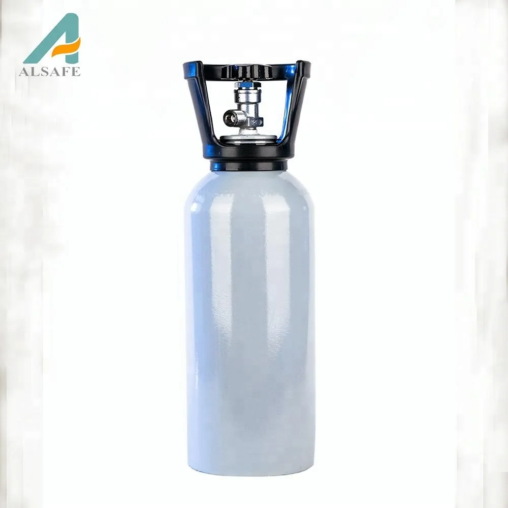 ALSAFE High Pressure Small Aluminum Nitrogen Gas Cylinder for Sale
