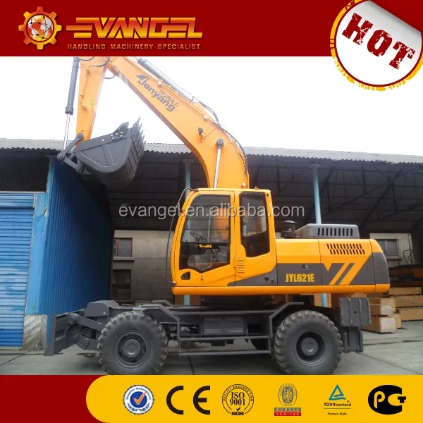 China JONYANG 21 Ton Hydraulic Wheel Excavator JY621E on Hot Sale