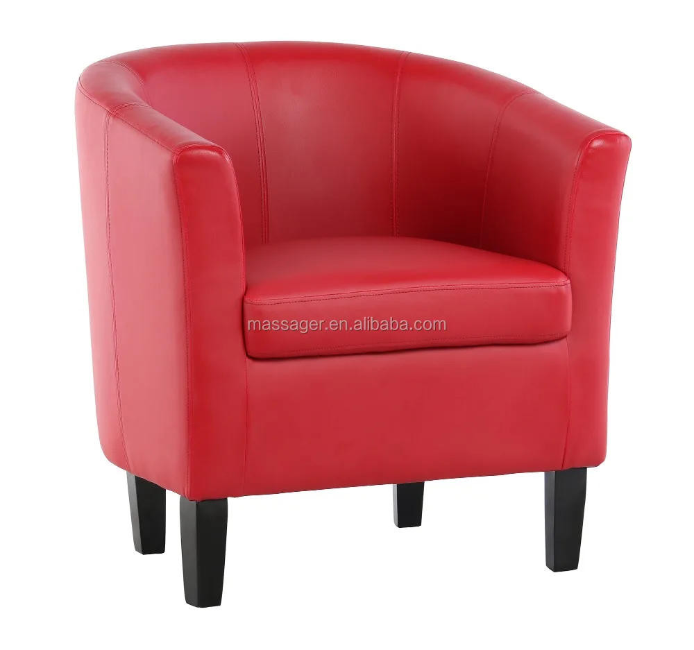 pu leather tub chair