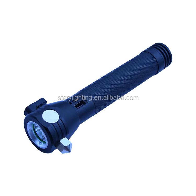 STARYNITE Emergency Safety Hammer Flashlight Torch with Siren Alarm
