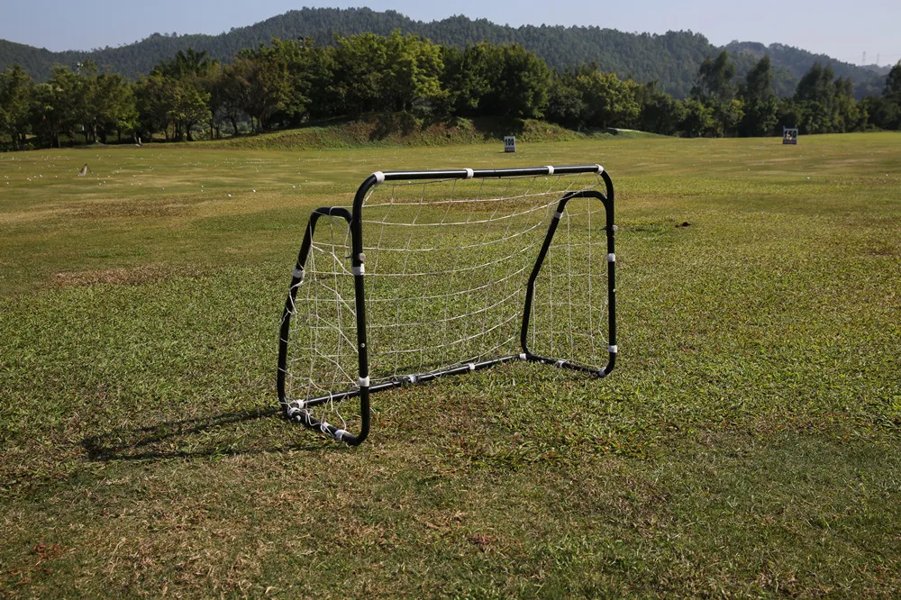 流行廉价足球网训练quckily可折叠易动足球球门定制户外运动练习