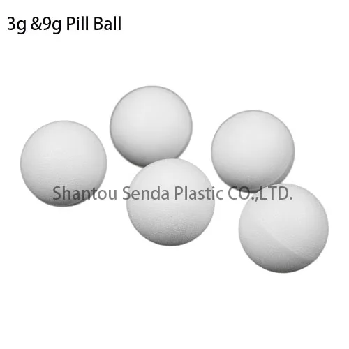 Plastic Round Container,9g Volume Pill Jar,for Small Size Pills Plastic Pill Box