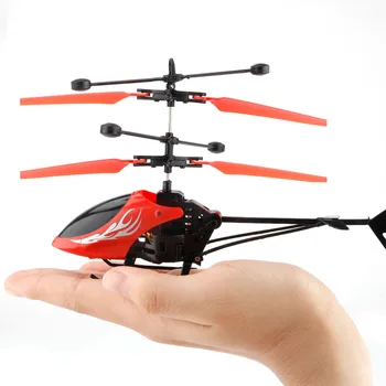 New design Flying Kids Children RC Ball Aircraft Helicopter D Led Flashing Light Up Toy Induction Toy Electric Toy Drone