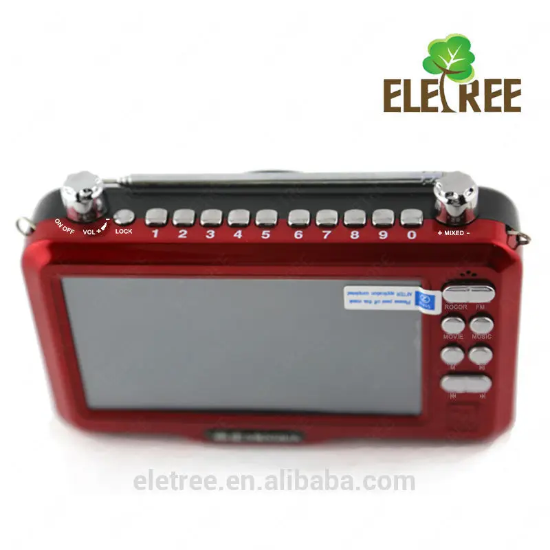 Bulit-в функция электронная книга 4.7 дюймов mp4 mp3-плеер с usb-портом