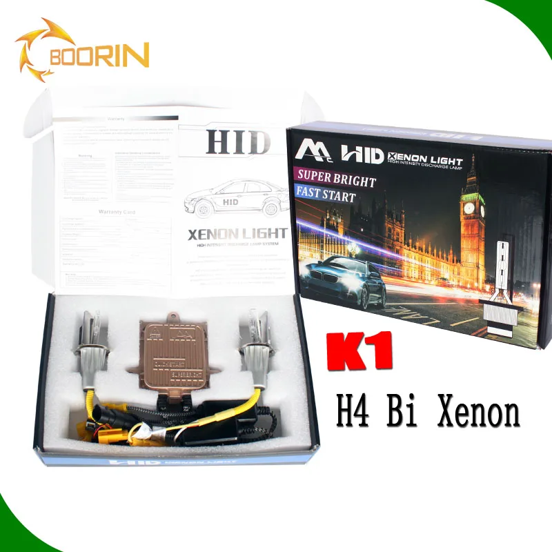 100w H4 Bi Xenon Hid Kit D1s D2s D3s D4s High Quality High Power 12v 24v 35w 55w 75w 6000k Xenon