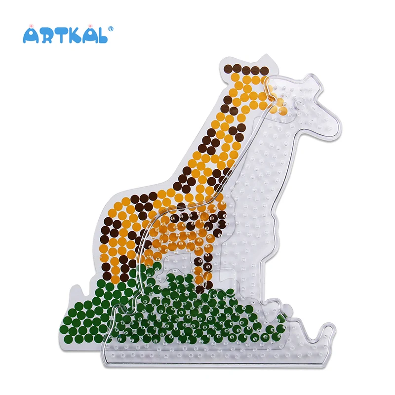 Hot Selling Artkal Interesting Activities Perler Beads Square Pegboard for  Kids Toys