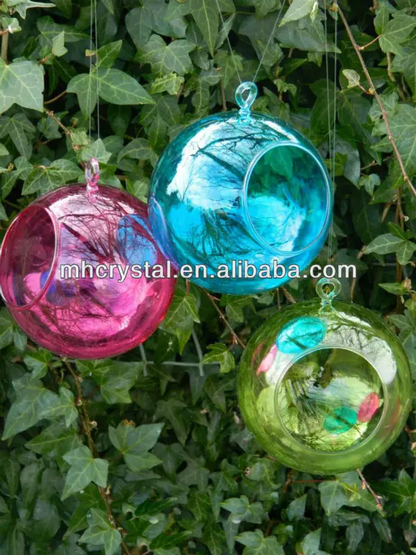 Glass Ball Bauble Bubble Tealight Candle Holder Hanging Mh 12402 Buy Vintage Glass Candle Holders Crackle Glass Votive Candle Holders Round Terrarium Glass Product On Alibaba Com