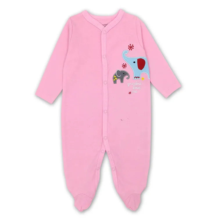 
Cotton Footed девочка мальчик Спальные пижамы комбинезоны 