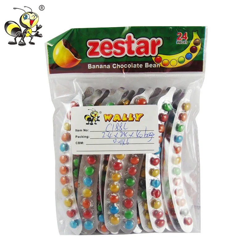 
 Шоколадные конфеты в форме банана  