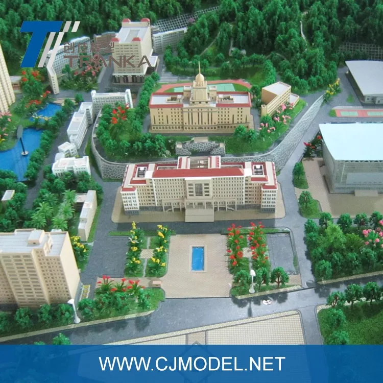 3D Miniature School Building Model for High Quality School Building Projects