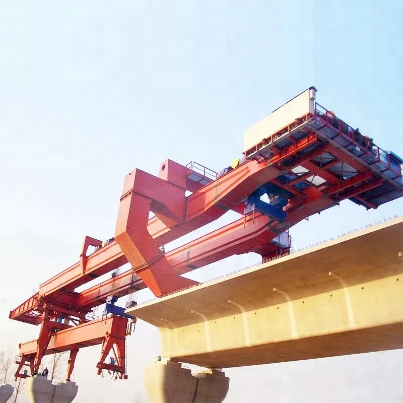 150t 45m Bridge Girder Erection Machines Launching Gantry Crane for Highway Construction