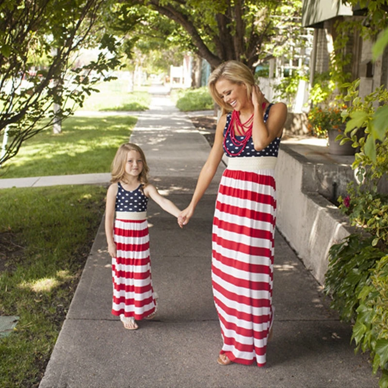 4th Of July American Flag Tunic Dress 