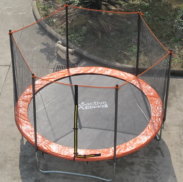 
 Лучшие продажи 10 футов стекловолокна банджи прыжки батут с ограждением для оптовой продажи  