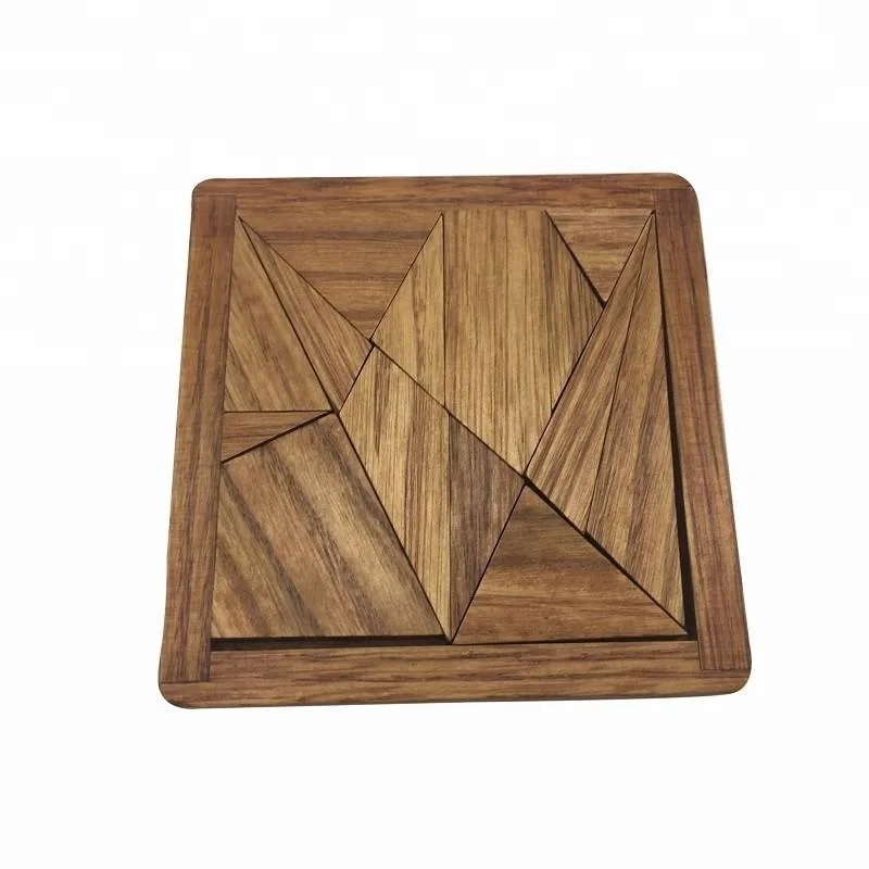 Tangram 14 Pieces Wooden Puzzle 