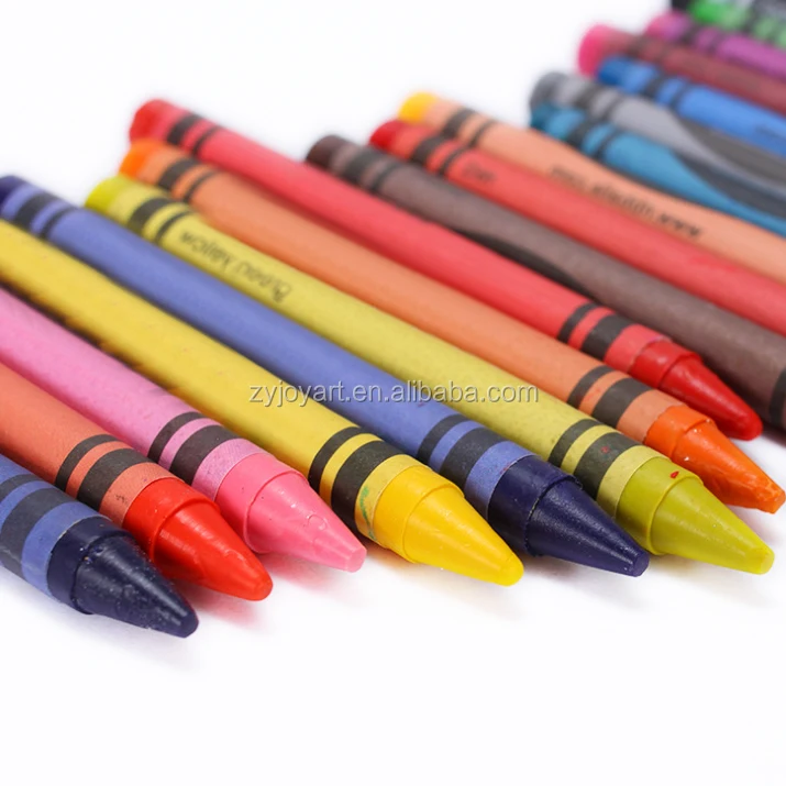 Восковые карандаши на основе воска оптом набор карандашей одноцветных (64 цвета выбор) восковой Карион парафиновый воск CN;ZHE