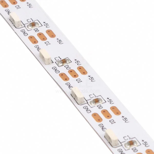 Intelligent Ws2812b Ic Inside Strip Ws2812 Side Emitting Led Smd4020 Rgb 5m Length
