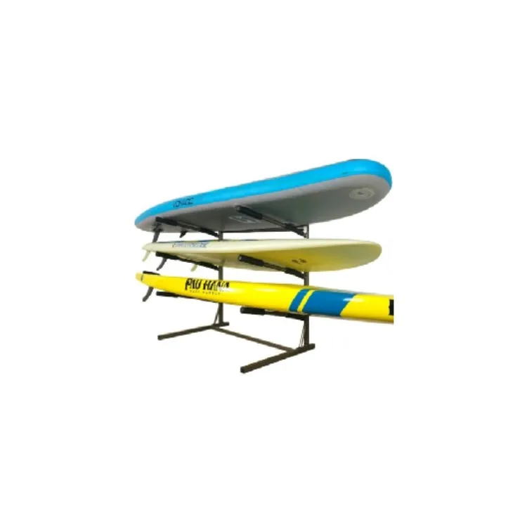 Surf Shop 3 Tier  Surfboard Stand up Paddle Board Rack  5 Tier  Sup Paddle Board Surfboard Display Rack