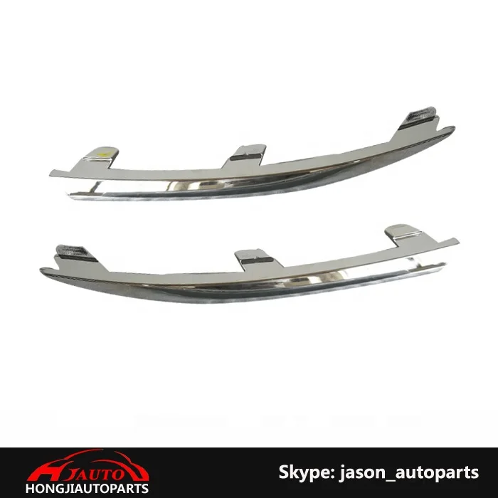 vw touareg rear bumper chrome strip