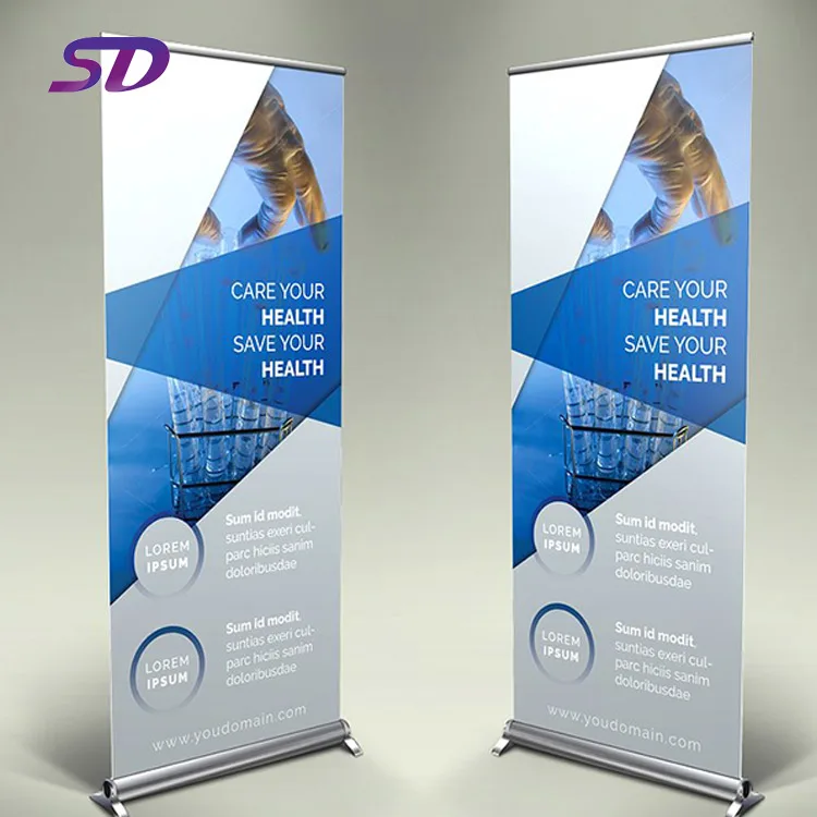 
 Наружный, оптовая продажа, выдвижной стенд для баннеров размера под заказ  