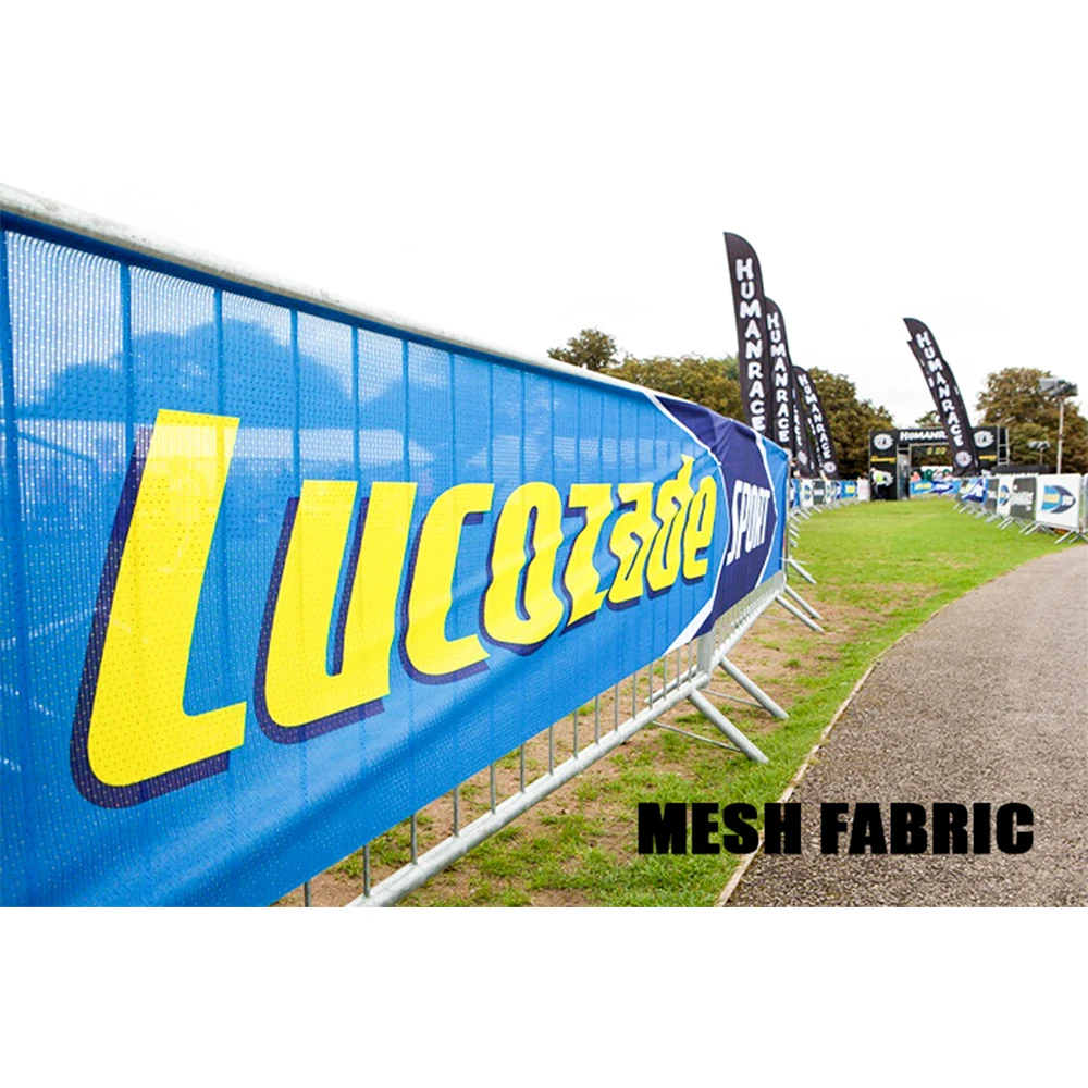 Grand Large Format Custom Mesh Advertising Fence Banner Factory Price Promotional Flags & Banners