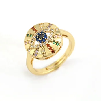 American Market Popular Jewels Round Big Eye Ball Ring