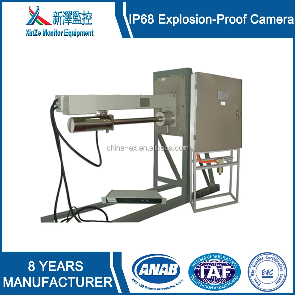 High Temperature Cctv Tv Camera System for Furnace