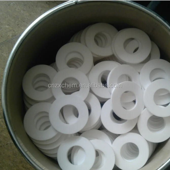 
 PTFE material gasket ptfe disk filled PI/carbon/bronze for pneumatic pump piston seal  