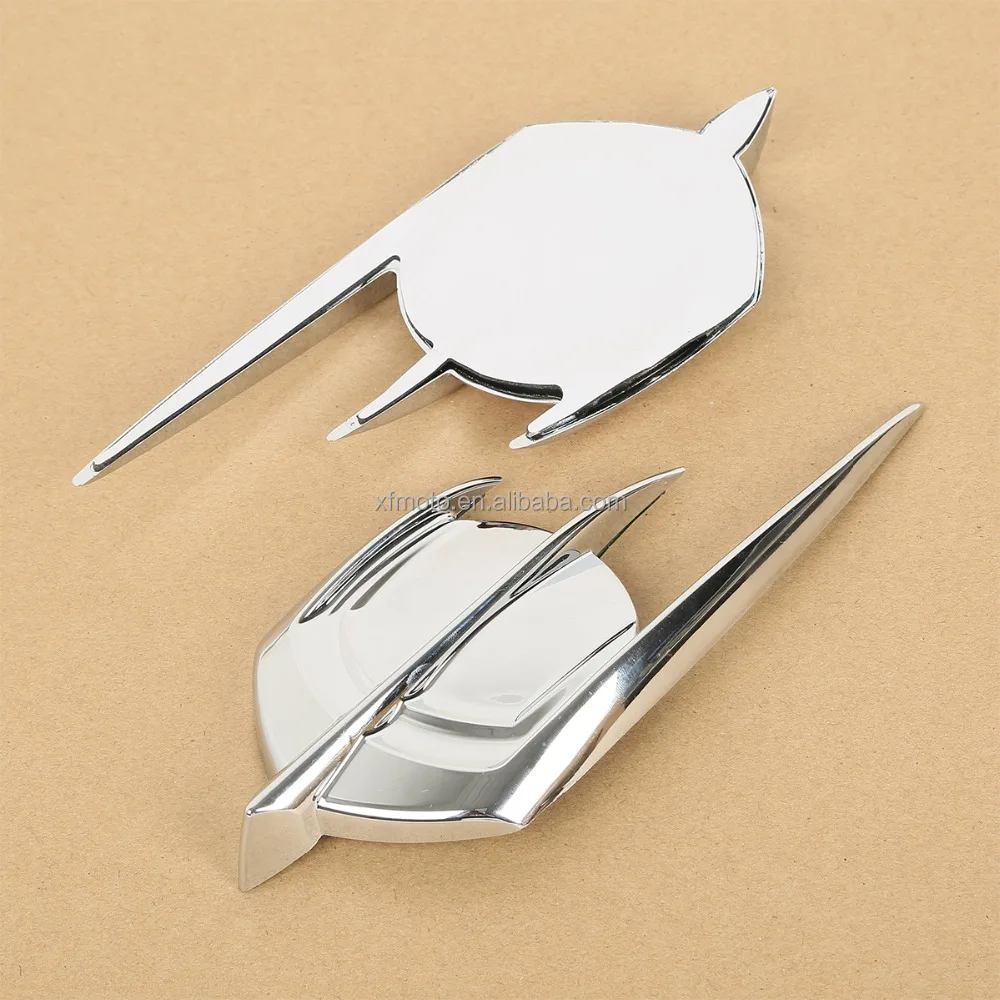 Motorcycle Chrome Falcon Fairing Emblem Cover for Honda Goldwing 1800 2012-2013