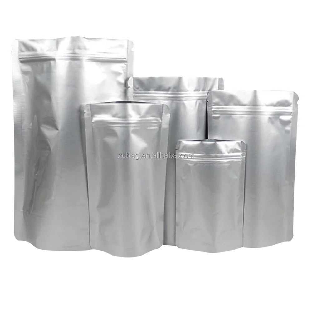 Moistureproof Aluminium Foil Ziplock Bag 2lbs Stand Up Pouch Oem
