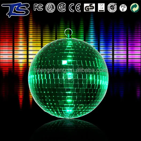 2024 Hot Sales CE Certified 5-150cm Artificial Mirror Ball Christmas Ornament Silver Rotating Glass Disco Party Decor