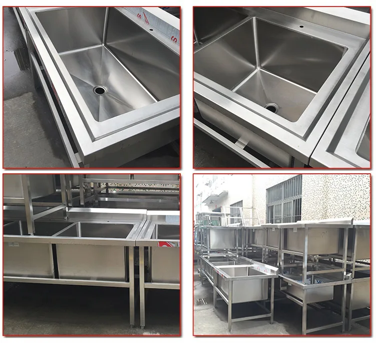 Fabricate Commercial Stainless Steel Kitchen Equipment for Restaurant