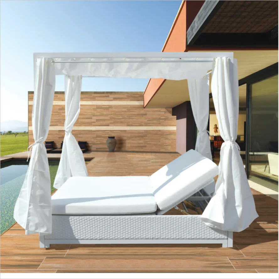 double lounger patio furniture