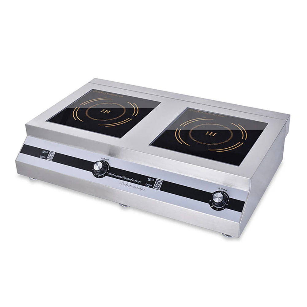 Guangdong Supplier CE Certification 5000W Electric Double Waterproof Induction Cooker Plate