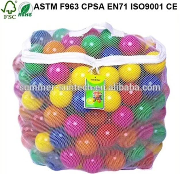 Ocean Balls 400pcs Pit Balls Soft Plastic Withstand Voltage For Ball Pit Balls 