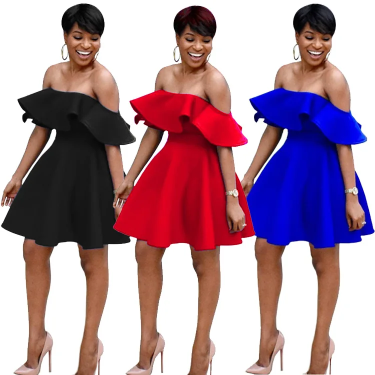 off shoulder kitenge