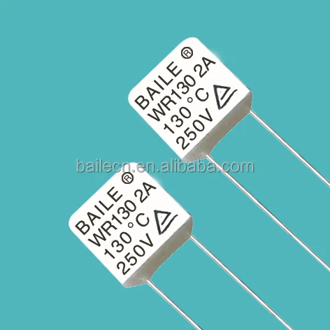 BAILE 130C Degree Celsius 2A 250V Thermal Fuse