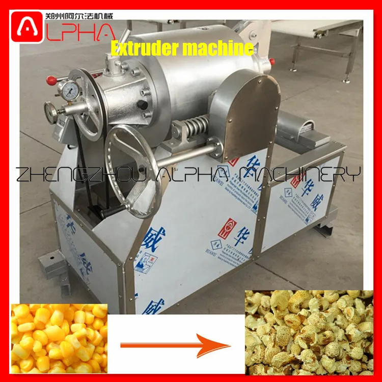 Puffed Wheat Popcorn Wheat Puffing Making Machine Price